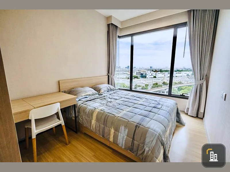 For rent M Chatuchak 2 bedrooms can pet Private corner room, beautiful view, fully furnished. If interested, hurry up.
