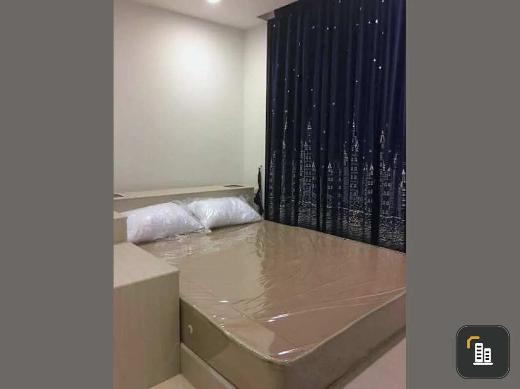Corner room has arrived. Socio Inthamara, condo for rent, fully furnished, ready to move in
