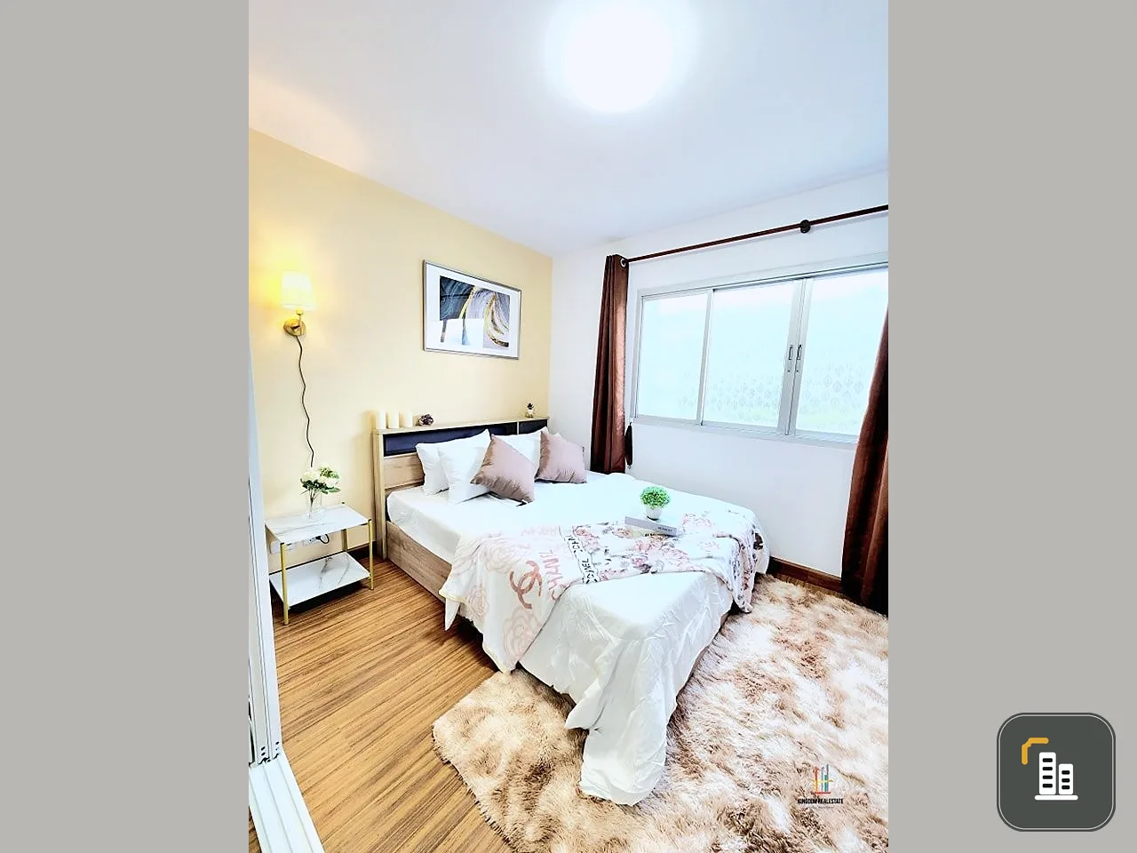 Sell The Seasons Srinakarin, nicely decorated room Divided into separate sections, the view is not blocked, you can reserve first, stay first.
