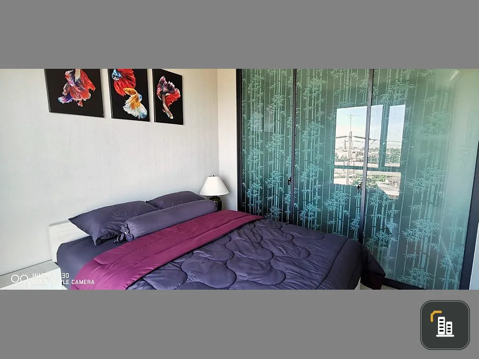 Condo for rent, JW Station @ Ramintra, nice room, good size, fully furnished, beautiful view, don't miss it.