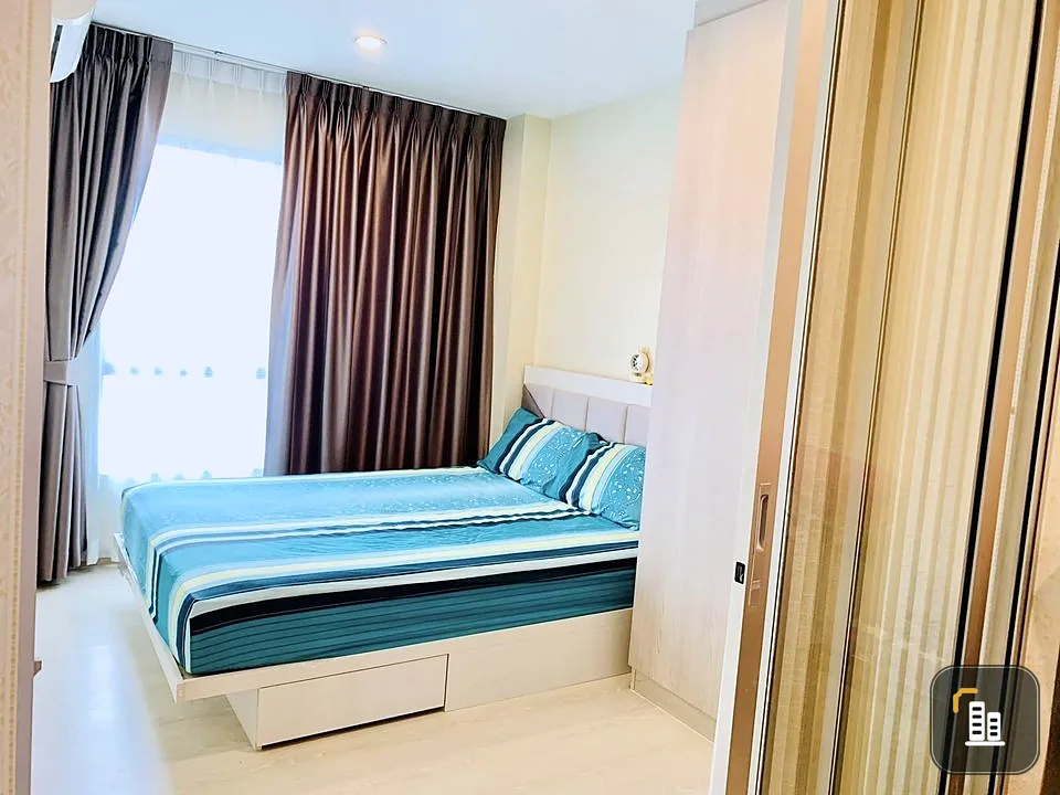 Sell Condo The Kith Plus sukhumvit 113, 6th floor, corner room, very private Fully furnished, book now.