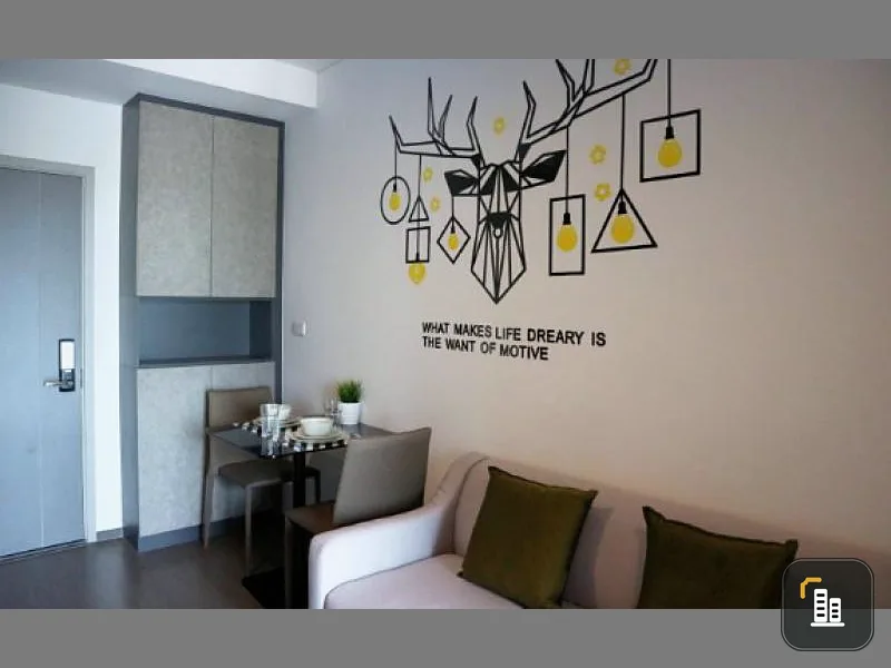 Condo for rent, Ideo Phahon Yothin-Chatuchak, 1 bedroom, size 35 sq.m., very beautiful room, do not miss this room!!