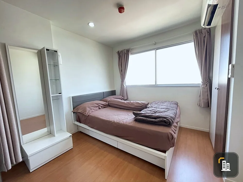 Selling Lumpini Condotown, Ramintra-Lat Pla Khao, 2 rooms, partitioned, built-in kitchen, good like this, don't be slow.