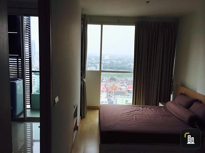 Sold with tenants!! Ideo Mix Phahonyothin, 1 bedroom, cool room, fully furnished, ready to move in, this room !!