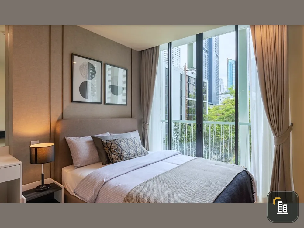 Condo for sale or rent, Noble Recole Sukhumvit 19, complete with furniture and electrical appliances. Don't wait!!