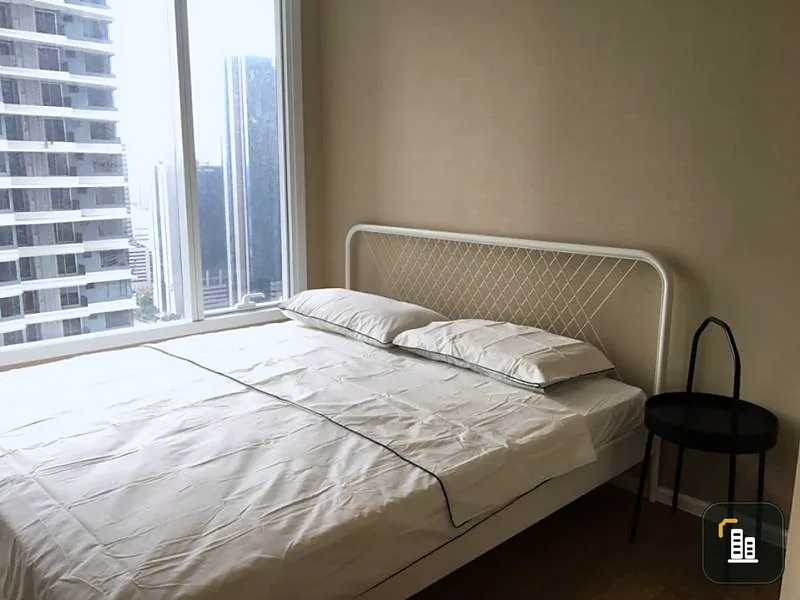 For rent The Saint Residences Ladprao, new condo in the box. wall wallpaper for the whole room Engineered Ringwood Floor