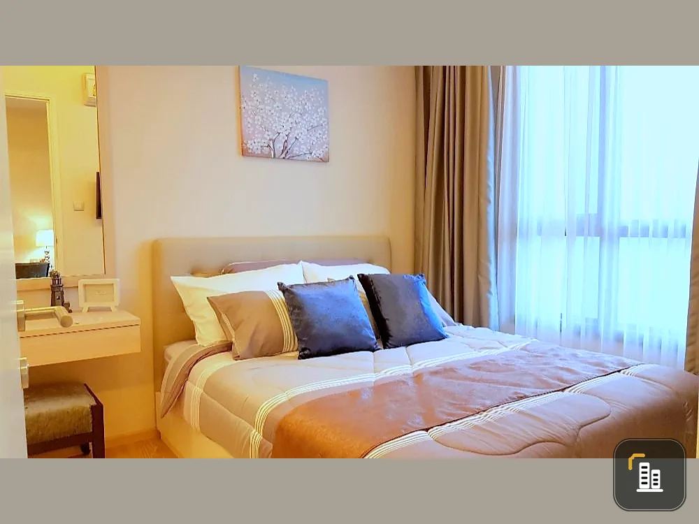 For rent, H Condo Sukhumvit 43, 16th floor, beautiful room, high floor, spacious, comfortable, hurry before it slips out of your hands.