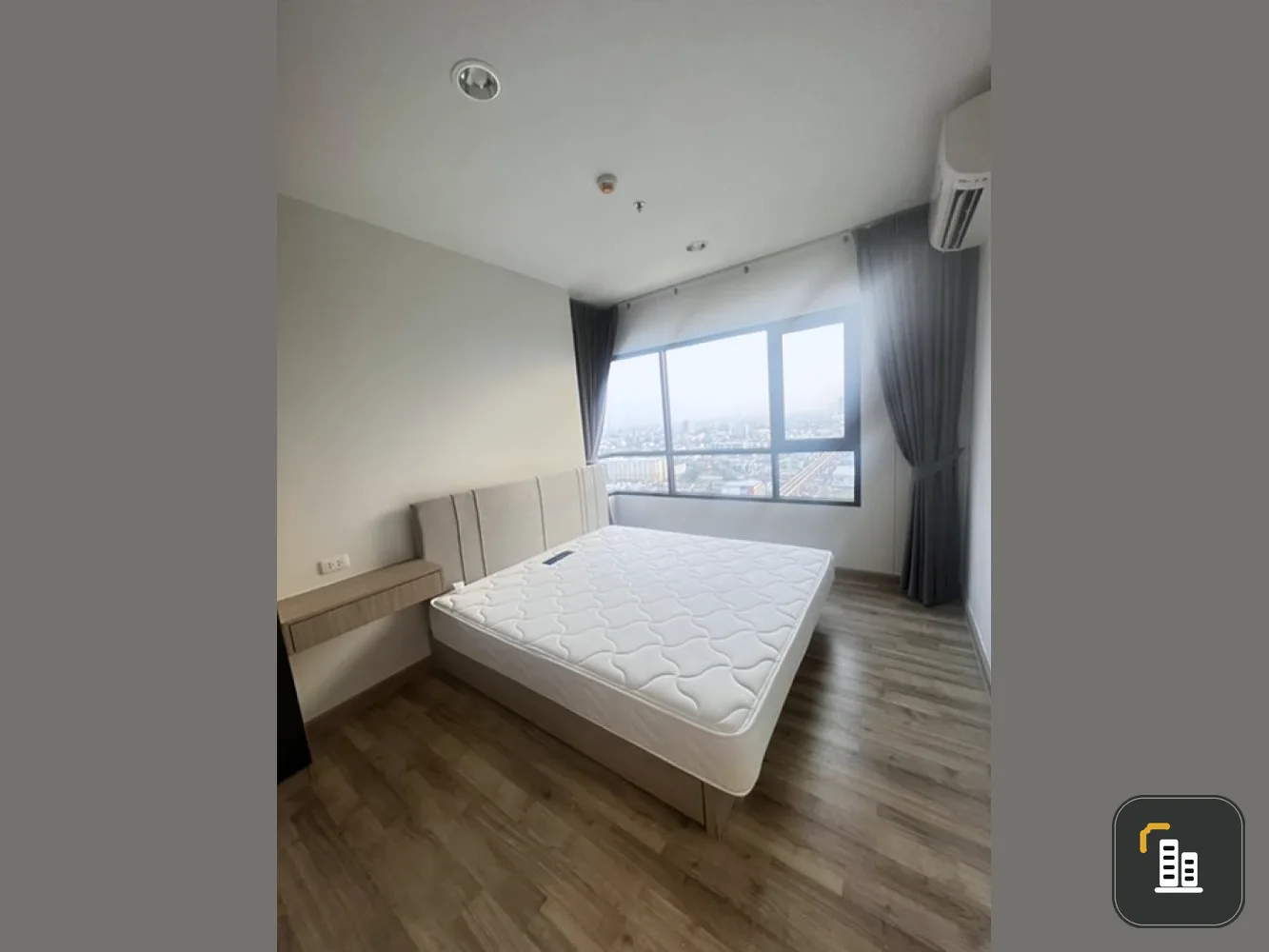 For rent urgently!! Niche Mono Sukhumvit-Bearing Condo, 18th floor, complete facilities, ready to move in, don't miss it!!