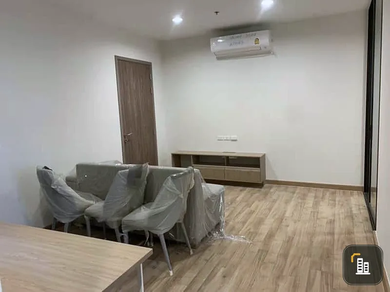 For rent urgently!! Condo Niche Mono Sukhumvit-Bearing, 32nd floor, high floor, good view, fully furnished, ready to move in immediately, hurry up and