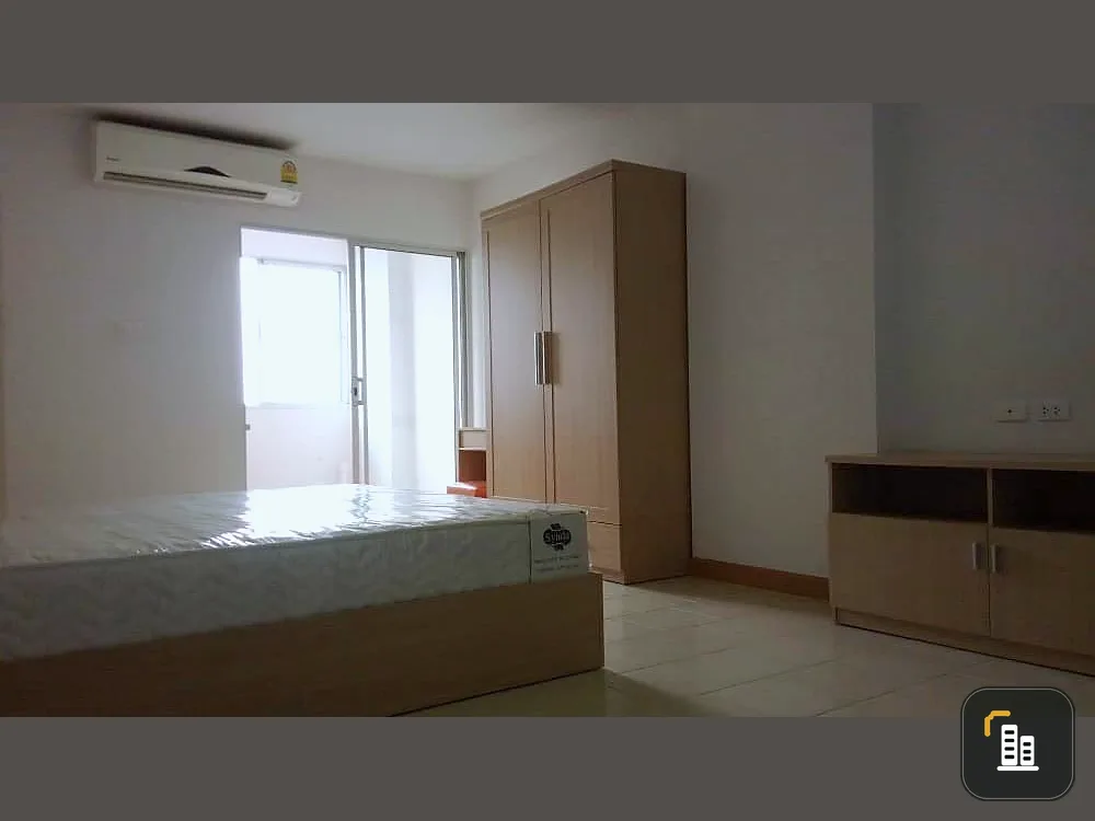 Condo for rent, City Home, Tha Phra intersection, nice room, wide size, good size, high floor, city view, good price, don't miss it