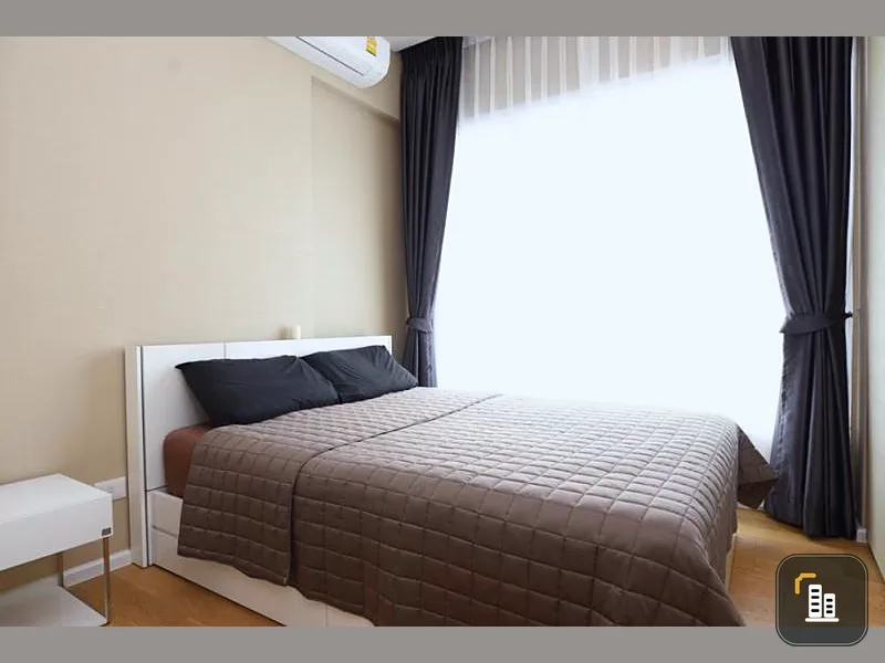 Condo for rent, The Saint Residences Ladprao, double bed, beautiful decoration, like it, hurry up, you will miss it