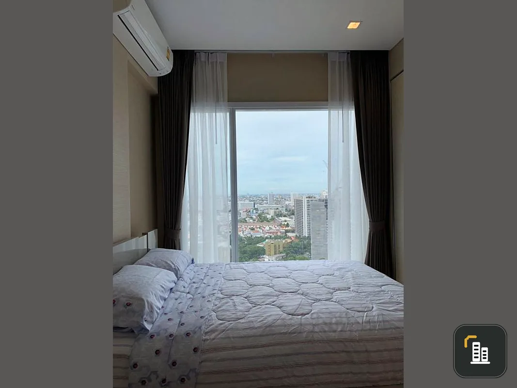 For rent The saint residences, beautiful room, good view, cool breeze, comfortable, near the train station too. Book now, don't miss it.