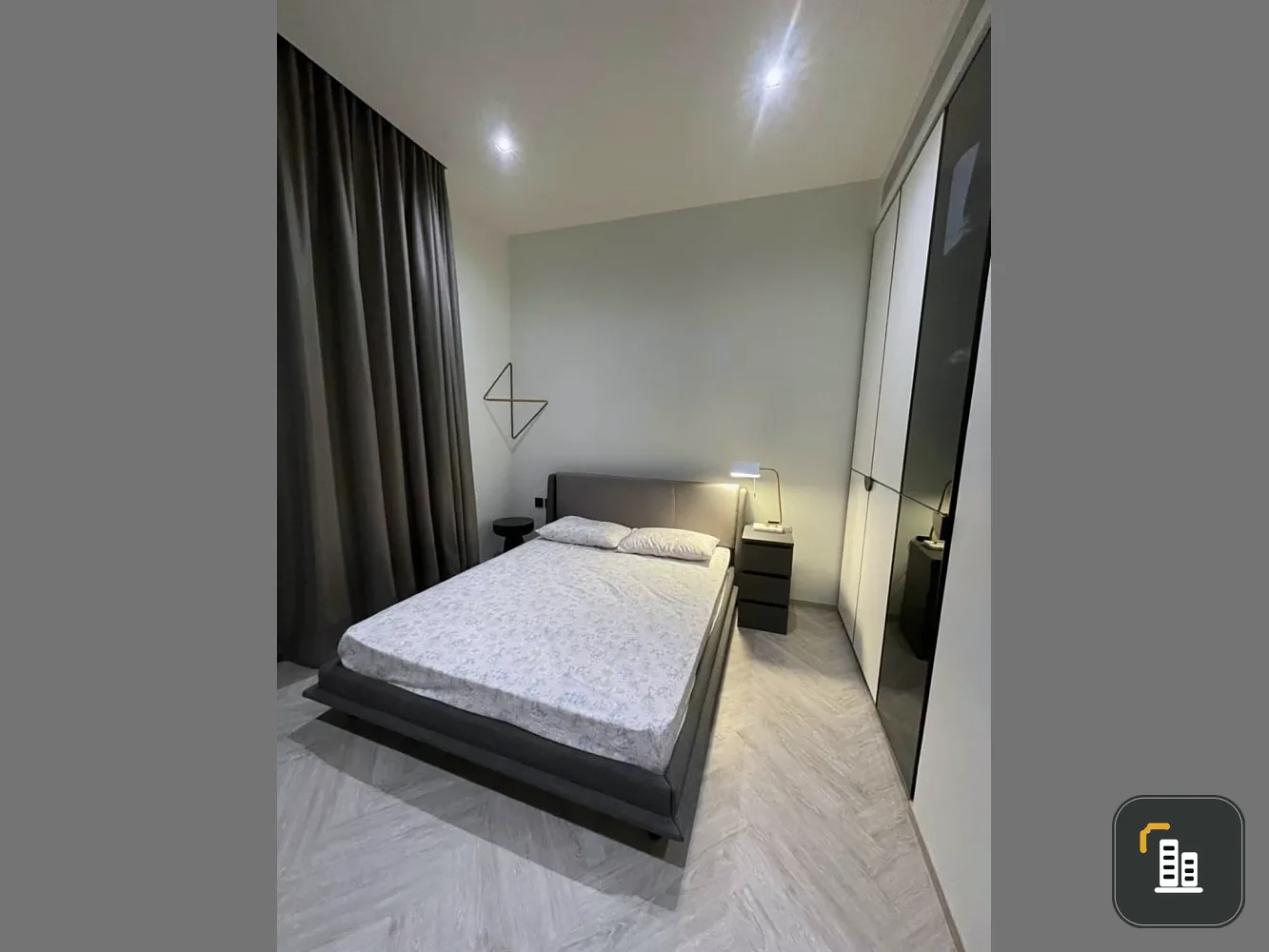 For rent, Chapter Charoennakhon- Riverside, 16th floor, beautiful view, minimal modern style decorated room, interested, book now.