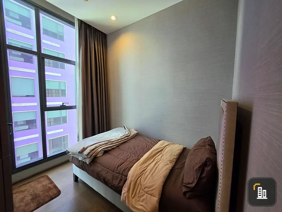 For rent, The Diplomat Sathorn, unblocked view, spacious room, comfortable and fully furnished, ready to move in, book now.