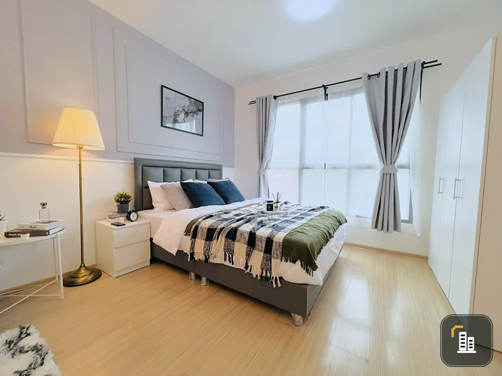Condo for sale, Be You Chokchai 4, beautiful decorated room, very nice, very good price, only come in.