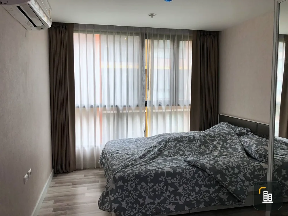 Sell The Cube Plus Chaengwattana, corner room, quiet, private, fully furnished, electrical appliances, interested, book now.