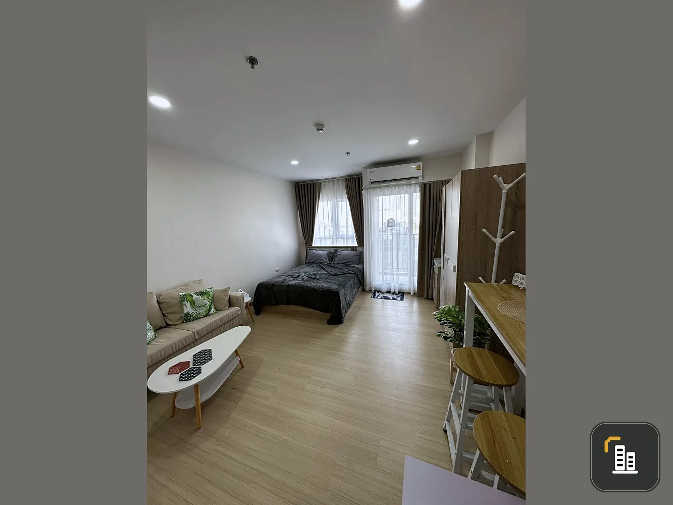 Supalai Veranda Condo for rent, Ramkhamhaeng, nice room, fully furnished, electrical appliances, good price, book now