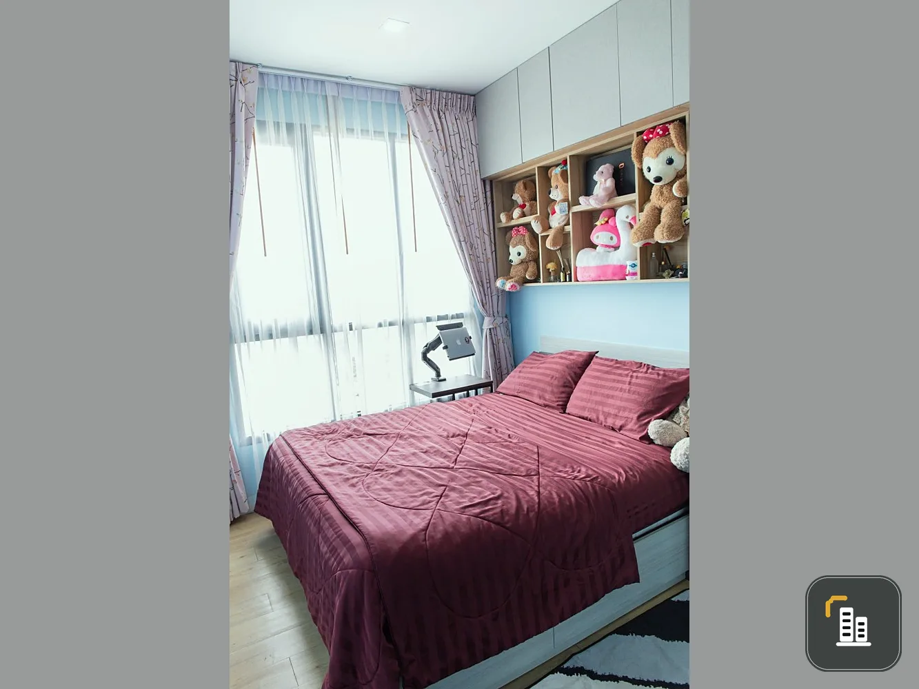 Notthing Hill condo for sale, Laem Chabang-Sriracha, high floor, great view, great furniture You can reserve first come first serve.