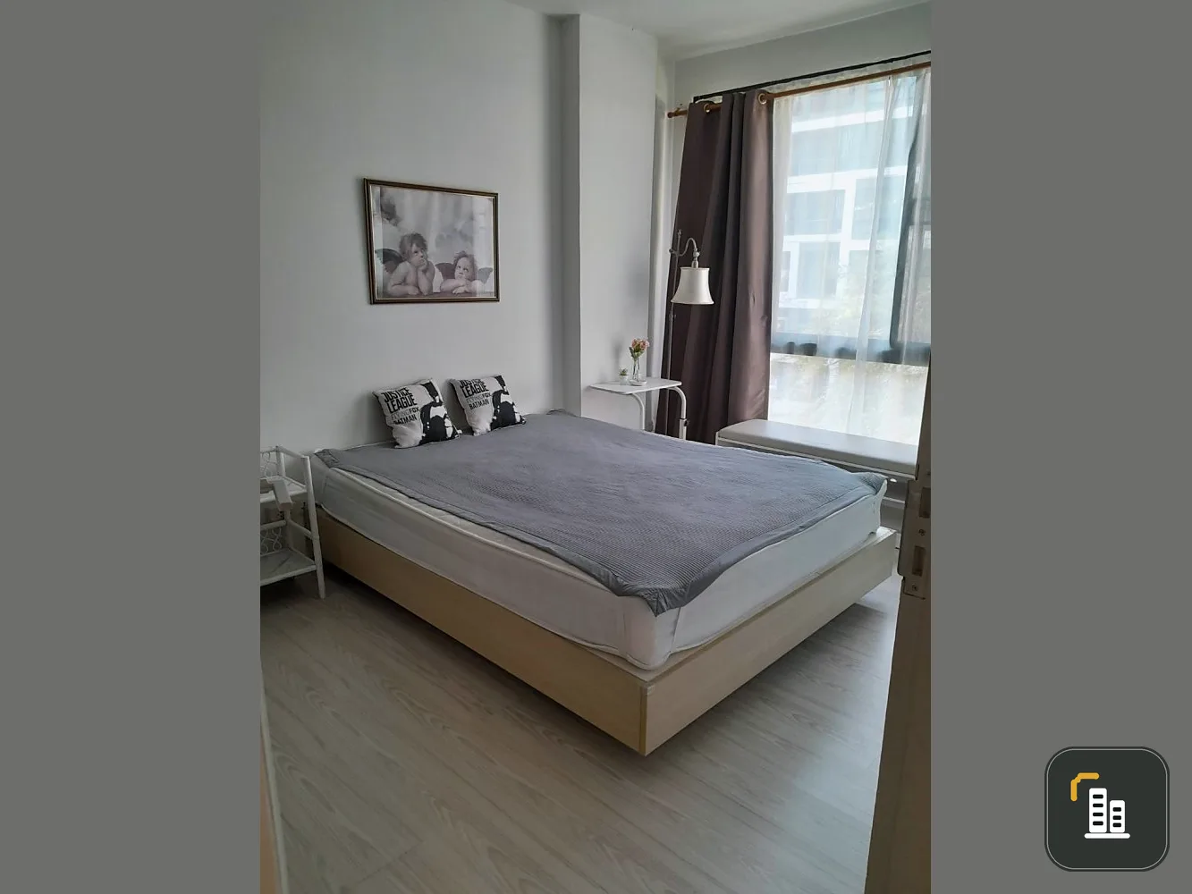 Condo for rent, My Story, Ladprao 71, peaceful corner, cool breeze, playground atmosphere You can carry your bag and move in.