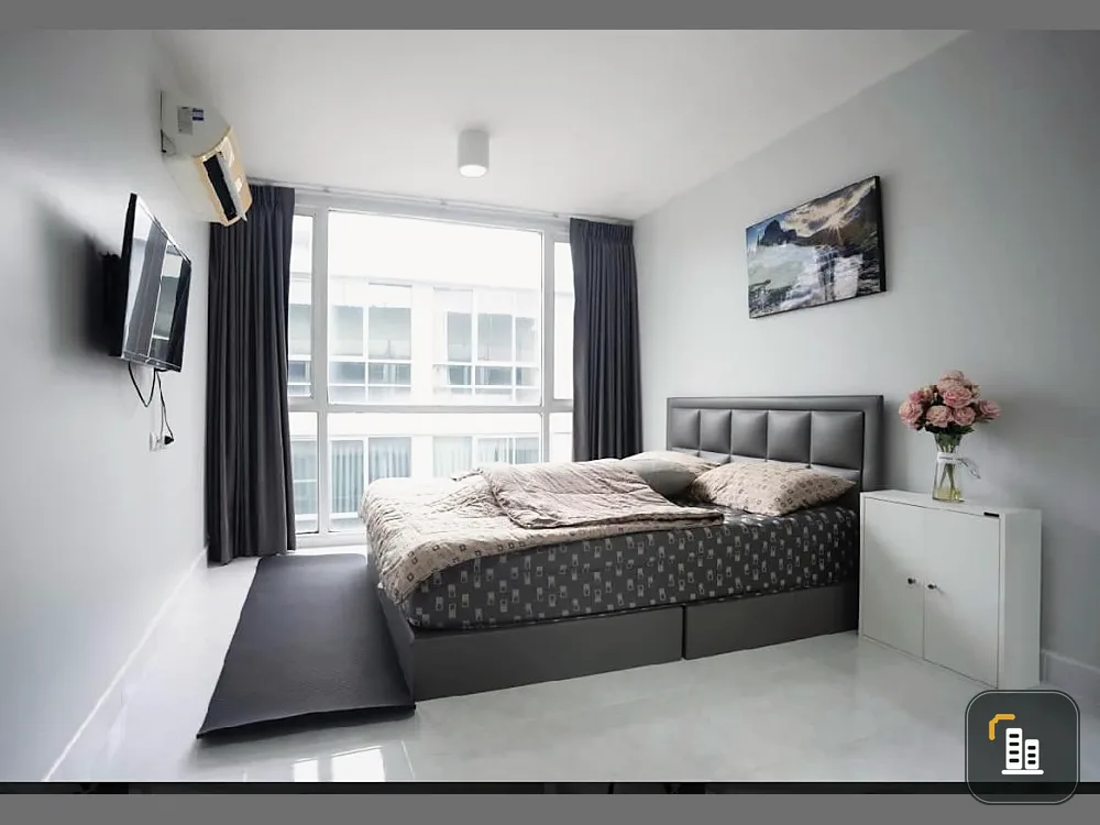 Condo for rent, Chateau In Town Ratchada 19, nice room, spacious size, fully furnished, good price, don't miss it.