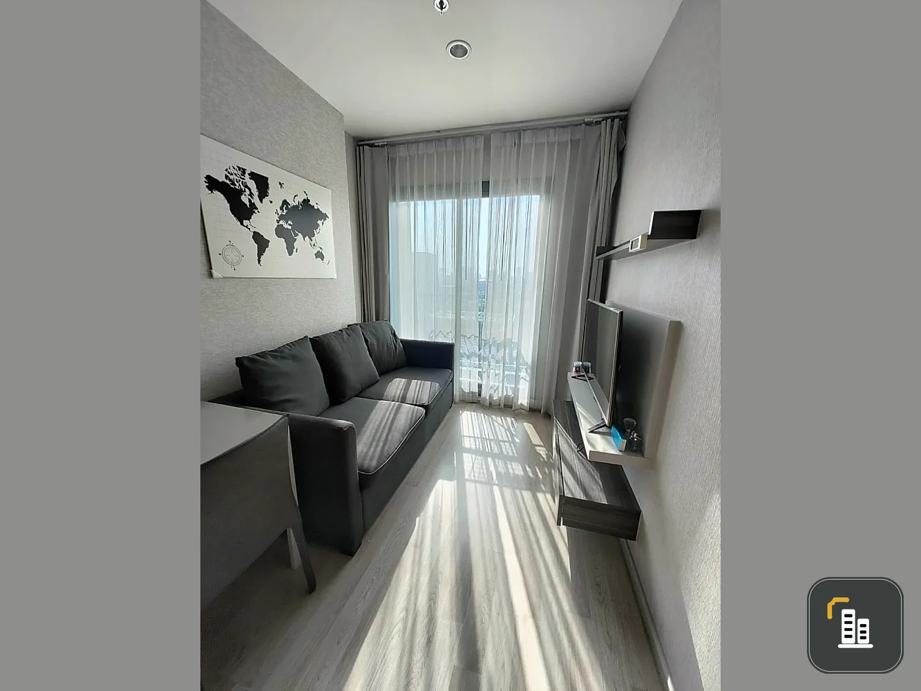 Sell Centric Ratchada-Huay Kwang The kitchen has a door to divide it into proportion, the view is not blocked, the room is nice, hurry to reserve it.