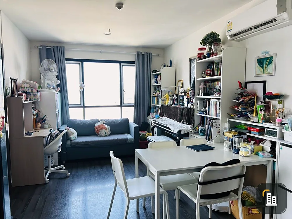Condo for sale, rent, The Base Sukhumvit 77, high floor, beautiful view, fully furnished and electrical appliances.