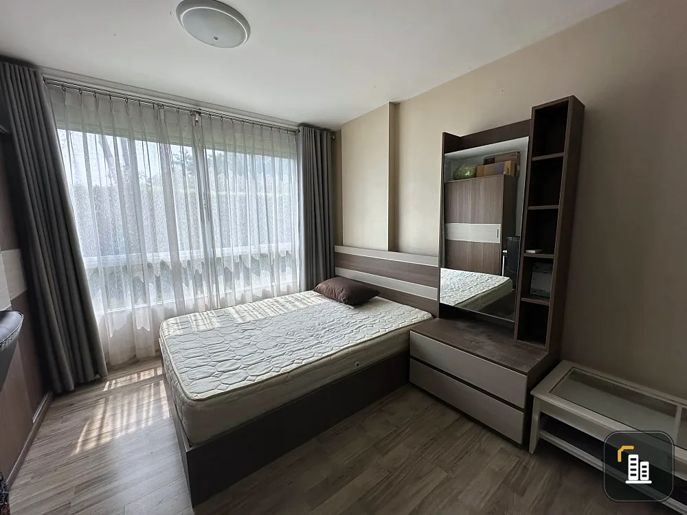 Sell, rent, Dcondo Campus, Rangsit Phase 2, nice room, fully furnished, complete in one room, hurry up and book now.