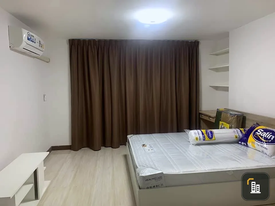 Selling Ratchada Orchid, spacious room, complete facilities You can carry your bag and move in. Hurry up.