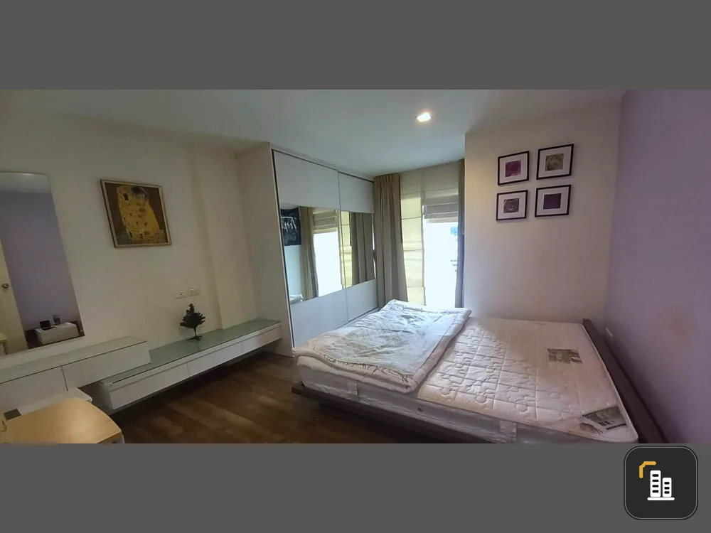 Condo for rent, The Room Sukhumvit 79, garden view, with balcony, fully furnished, near BTS On Nut.
