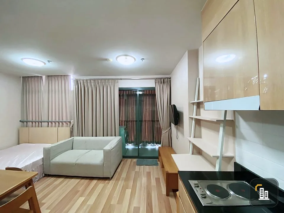 For sale, Ideo Blucove Sukhumvit, 18th floor, beautiful high view, fully furnished. Let me tell you that it's worth it.