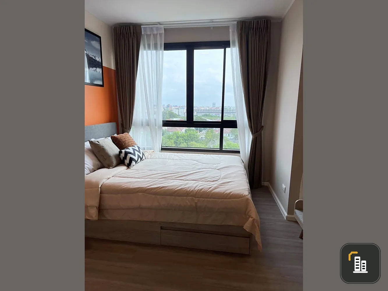 For rent, D CONDO HIDEAWAY RANGSIT, fully furnished, ready to move in. Complete electrical appliances, good view, corner room, book now