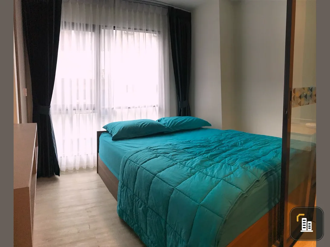 For rent, kave condo, Building B, 7th floor, nice room with full decoration, book now, hurry up.