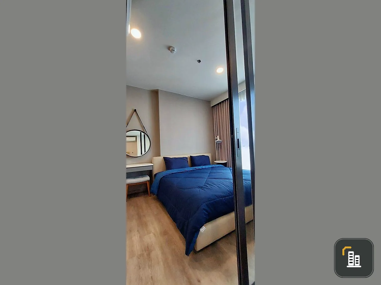 Condo for rent, Keen Srisacha, 21st floor, sea-mountain view Large room with a lot of usable space, good price, interested in booking