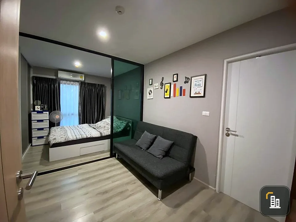 Condo for sale, Library Houze Charan 13, good looking room, fully furnished, garden view, must hurry to book