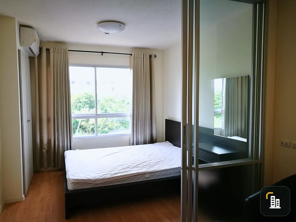 Sale, rent, Lumpini Ville Condo, On Nut, Ladkrabang, partitioned room Fully furnished, good price, hurry to book