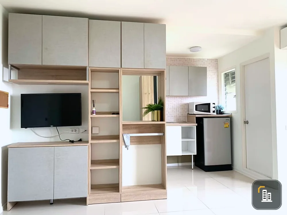 For sale, Lumpini Township, Rangsit, Khlong 1, 6th floor, corner room, garden view, airy, comfortable, book now, don't wait.
