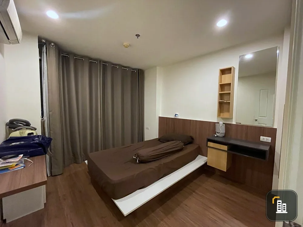 Sell, rent, U delight rattanathibet, nice room, 21st floor, Building B, city view and BTS, fully furnished, book now.
