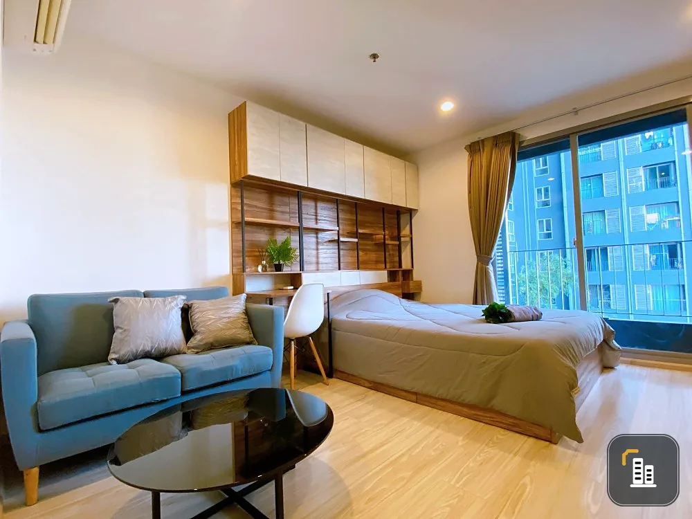 For sale, rent, Ideo Mobi Bang Sue, Grand Interchange, corner room, north view, garden view, fully furnished, book now.