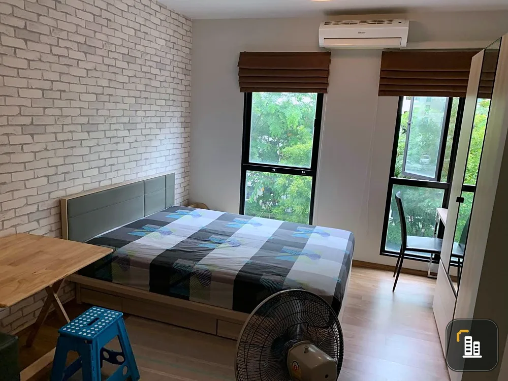 Condo for sale, rent, Unio Sukhumvit 72, decorated + fully furnished, ready to move in, reasonable price, hurry to reserve