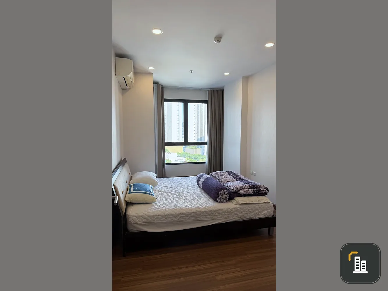 For rent, Supalai Premier Charoennakorn, high floor, beautiful view, empty room, tangible price. If interested, hurry up to reserve.