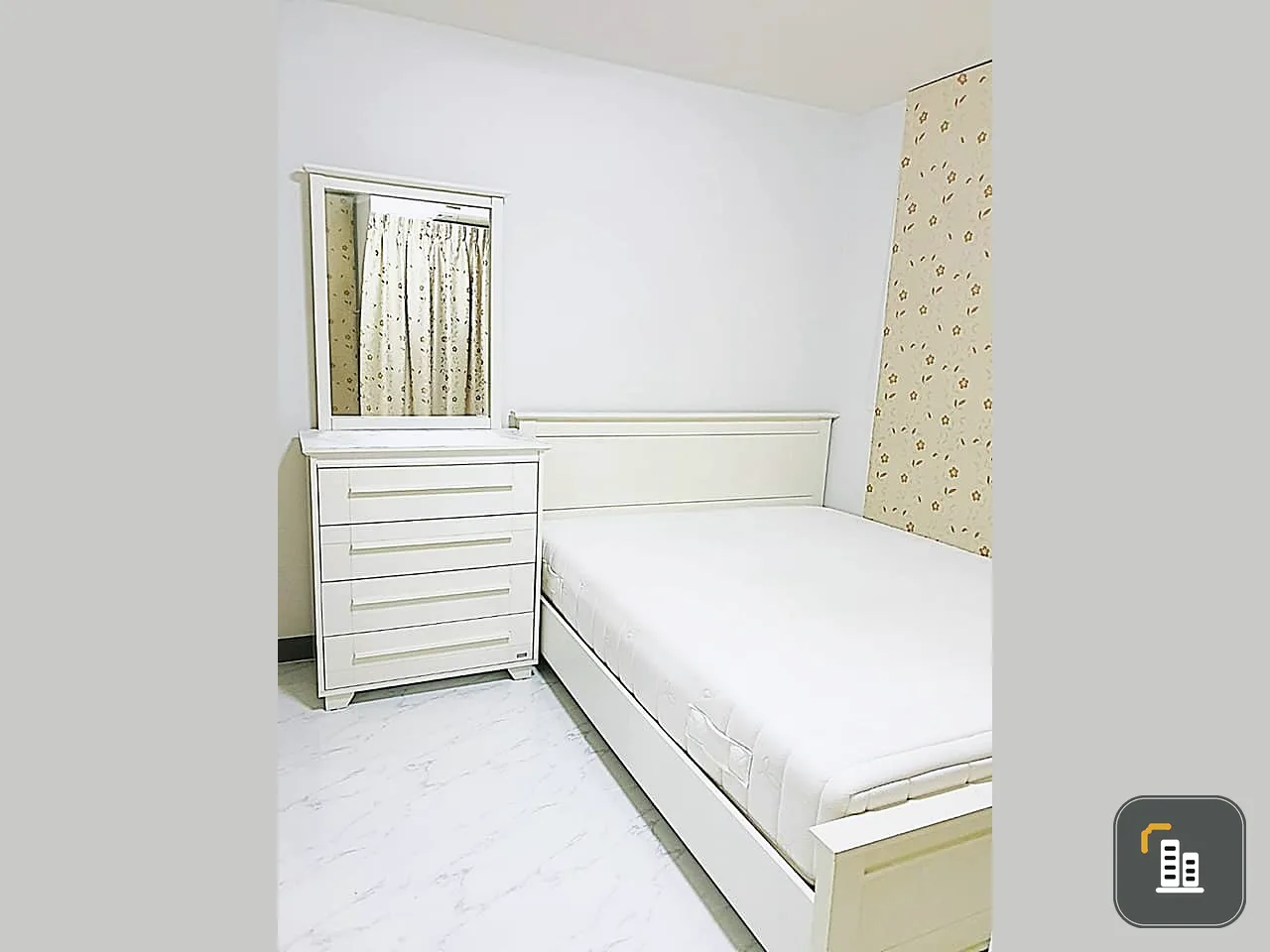 Condo for rent, Chateau In Town Ratchada 13, 2 bedrooms, 1 bathroom, 8th floor, corner room, fully furnished, book now.