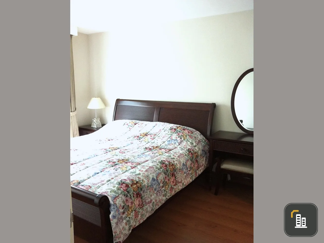 Condo for rent, Belle Grand Rama 9, a golden location, fully furnished, convenient to travel, if you miss it, you will regret it.