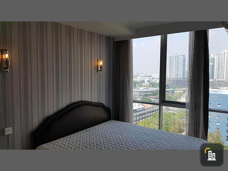 Abstracts Phahonyothin Park for rent, corner room, fully furnished, beautiful, 1 bedroom, 45 sq m. Very big room, like it, hurry up!