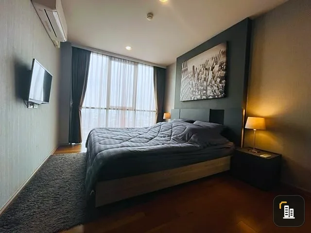 Let the morning Abstracts Phaholyothin Park built-in wallpaper in the whole room, 31st floor, very cool, you need to hurry up. Let me tell you.