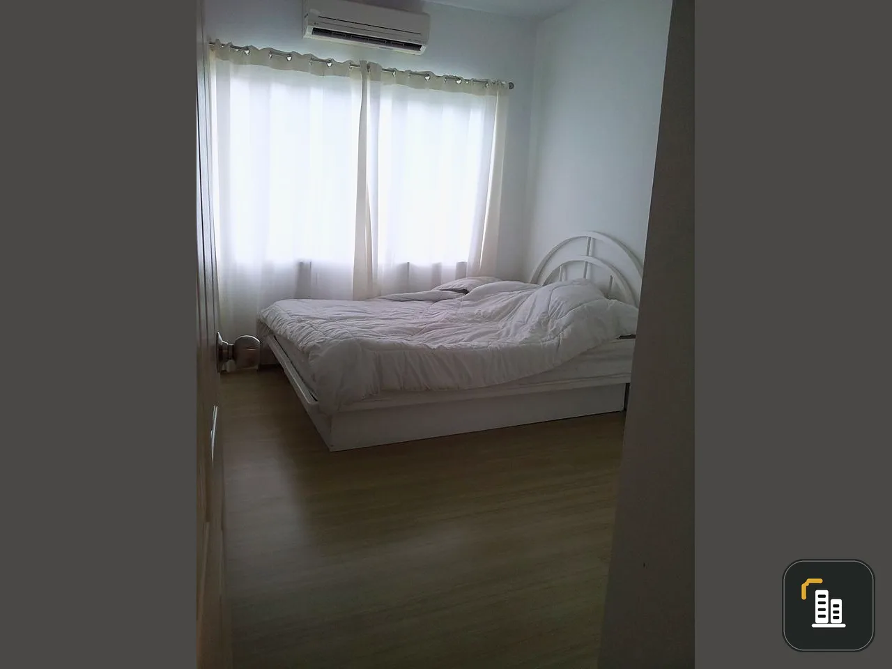 Condo for sale, A Space Sukhumvit 77, nice room, well proportioned, fully furnished, soft tone room, good price, hurry to book