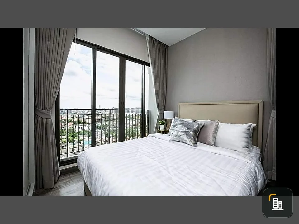 For sale or rent , Urbano Ratchawithi, 16th floor, river view, beautiful view, nice room, fully furnished, hurry up and book now, don't miss it.