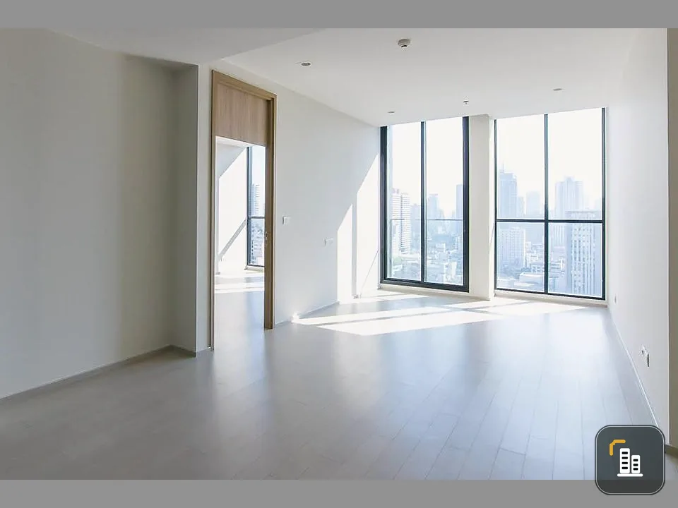 Condo for sale, Noble Ploenchit, empty room, wide size Decorated in style, city view, good price, hurry to book