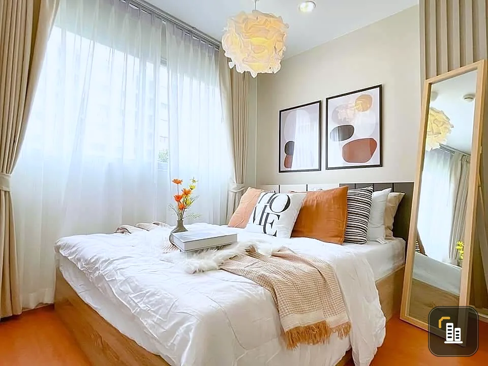 Condo for sale, Lumpini Condo Town Ramintra - Lat Pla Khao, 2 nice rooms, fully furnished, good price, hurry to book