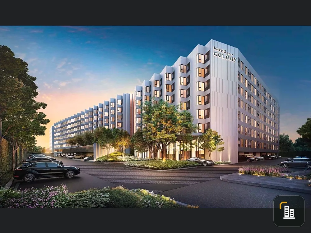 Sale down payment, Cave Town Colony, view in the south balcony pool view complete facilities