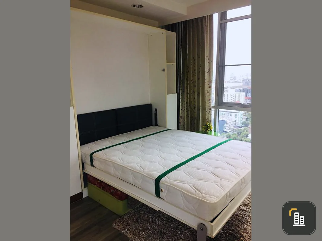 For rent Abstracts Phaholyothin Park, 17th floor, beautiful view, Central side, 2 bedrooms, 1 bathroom, fully furnished and electrical appliances.